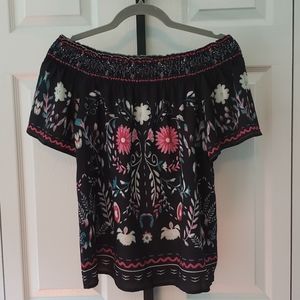 Venus Floral Off-the-Sholder Blouse